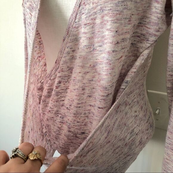 Free People Beach Marled Wrap sweater Small - Picture 3 of 5
